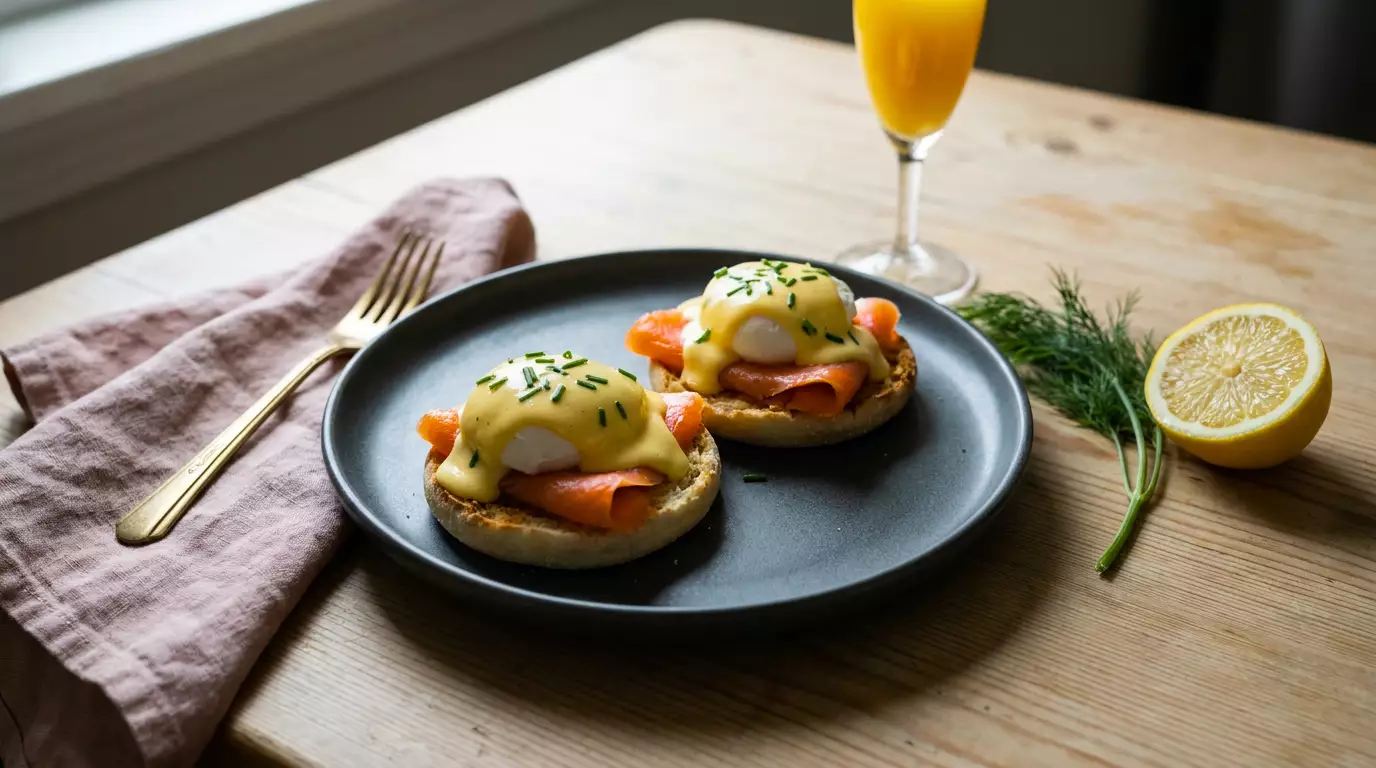 Eggs Royale Recipe (Smoked Salmon Benedict) | WOH